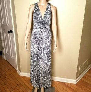 H&M Pasley print Maxi Summer dress. Sz S